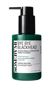 Маска-пінка від чорних цяток Some By Mi Blackhead 30Days Miracle Green Tea Tox Bubble Cleanser, 120 мл 390244 фото