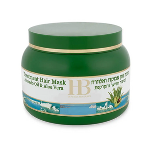 Оздоровлююча маска для волосся з олією авокадо і алое Health And Beauty Avocado Oil & Aloe Vera Hair Mask, 250 мл 304 фото
