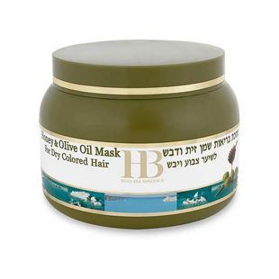 Маска для волосся з оливковою олією та медом Health And Beauty Olive Oil & Honey Hair Mask, 250 мл 301 фото