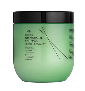 Професійна маска для волосся Кератинове відновлення Bogenia Professional Keratin Recovery Hair Mask, 500 мл 558836 фото